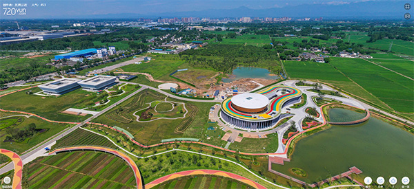 邛崍信息化制種基地實(shí)景圖